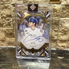 2025 Topps Transcendent Collection Transcendent Collection Autographs Shohei Ohtani #TAC-SO card