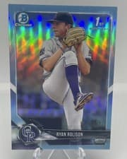 Ryan Rolison 2018 Bowman Draft card