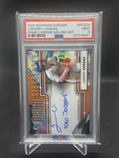 Joendry Vargas 2024 Bowman Chrome Prime Chrome Signatures card