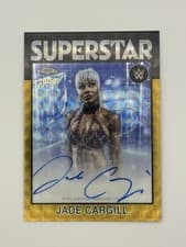 2026 Topps Chrome WWE 1986 Topps Autographs Jade Cargill #86T-JL card