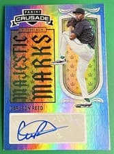 2025 Panini Crusade Majestic Marks Carlson Reed #5 card