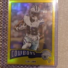 2025 Topps Chrome 1975 Topps CeeDee Lamb #1975-9 card