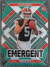 2025 Panini Prizm Emergent Dillon Gabriel #18 card