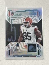 2025 Score Top 100 Myles Garrett #5 card