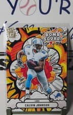 2025 Donruss Bomb Squad Calvin Johnson #BS-CJN card