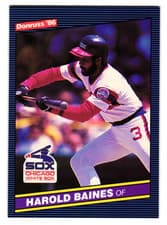 Harold Baines 1986 Donruss card