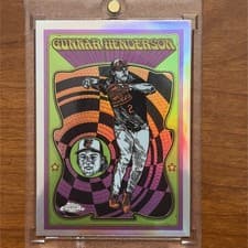 2025 Topps Chrome Ultra Violet All Stars Gunnar Henderson #UV-5 card