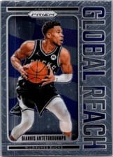 2024-25 Panini Prizm Global Reach Giannis Antetokounmpo #4 card