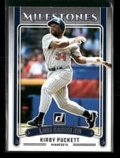 2025 Donruss Milestones Kirby Puckett #6 card