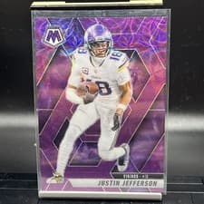 Justin Jefferson 2025 Panini Mosaic card