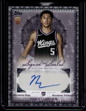 2025-26 Topps Signed and Sealed Nique Clifford #BSI-NC card