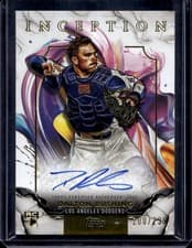 2025 Topps Inception Rookie & Emerging Stars Autographs Dalton Rushing #RESA-DAR card