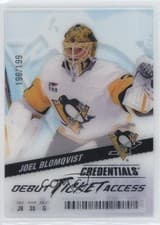 2024-25 Upper Deck Credentials Acetate Debut Ticket Access Joel Blomqvist #DTAA-JB card
