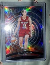 Caitlin Clark 2025 Panini Select WNBA Color Wheel card