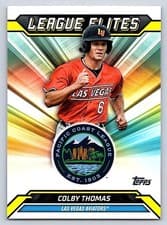 2025 Topps Pro Debut League Elites Colby Thomas #LE-10 card