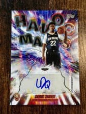2025-26 Topps Havoc Marks Derik Queen #HM-DQ card