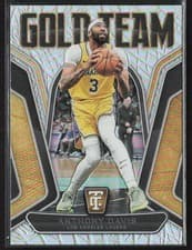2024-25 Panini Totally Certified Gold Team Anthony Davis #14 card