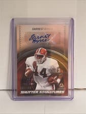 2024 Panini Luminance Shutter Signatures Earnest Byner #SS-EBR card
