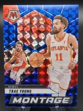 Trae Young 2024-25 Panini Mosaic Montage card