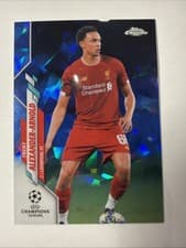 Trent Alexander Arnold 2019 Topps Chrome UEFA Champions League Sapphire card