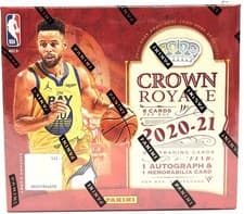 Hobby Box 2020 Panini Crown Royale card