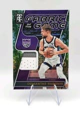 2024-25 Panini Totally Certified Fabric of the Game Domantas Sabonis #FOG-DMS card