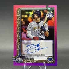 2025 Topps Pro Debut Base Set Jacob Cozart #PD-3 card