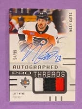 2024-25 Upper Deck Ultimate Collection Pro Threads Noah Cates #PT-NC card