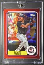 2025 Topps Archives 1987 Topps Boardwalk and Baseball James Wood #87BB-3 card