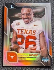 2025 Bowman University Chrome Base Image Variation Refractor Quintrevion Wisner #SP-25 card