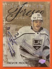 2024-25 Upper Deck Artifacts Fresco Signatures Trevor Moore #FS-TM card
