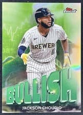 2025 Finest Bullish Jackson Chourio #B-16 card