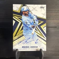 2026 Topps Baseball Stars Autographs Maikel Garcia #BSA-MG card