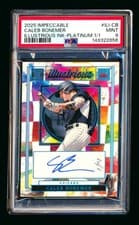 2025 Panini Impeccable Illustrious Ink Caleb Bonemer #9 card