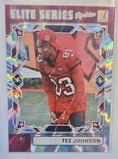 Tez Johnson 2025 Donruss The Elite Series Rookies card
