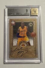 Kobe Bryant 2012 Panini Prizm Autograph card