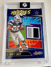 2025 Panini Absolute Absolute Heroes Memorabilia Emmitt Smith #AHM-ESH card