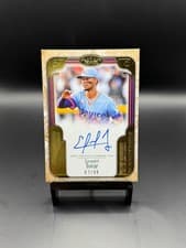 2026 Topps Tier One City Connect Signatures Ezequiel Tovar #CCS-ET card