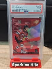 Jack Hughes 2024-25 SPx Holoview F/X card