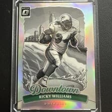 2025 Donruss Optic Downtown Legends Ricky Williams #8 card