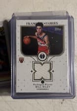 2025-26 Topps Franchise Fabrics Will Riley #FF-WR