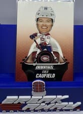 2024-25 Upper Deck Credentials Arena Giveaways - Bobbleheads Cole Caufield #BH-CC