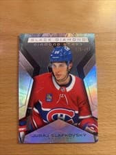 2025-26 Upper Deck Black Diamond Diamond Stars Juraj Slafkovsky #BDS-JS card