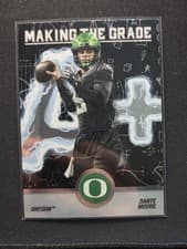 2025 Bowman University Best Making the Grade Dante Moore #MG-20 card