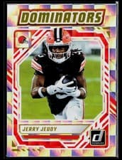 2025 Donruss Dominators Jerry Jeudy #DOM-JJY card