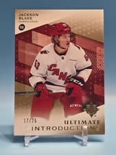2024-25 Upper Deck Ultimate Collection Ultimate Introductions Jackson Blake #UI-JB card