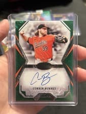 2025 Topps Tier One Talent Autographs Corbin Burnes #TOTA-CB card