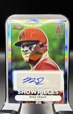 2025 Bowman's Best Bowman Showpieces Autographs Mike Trout #BSA-MT card