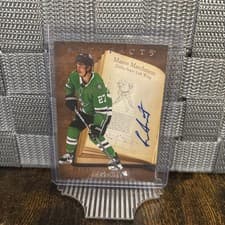 2025-26 Upper Deck Artifacts History Lesson Signatures Mason Marchment #HL-1B card
