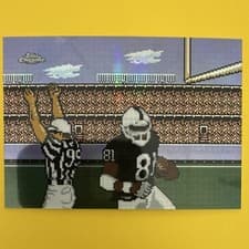 2025 Topps Chrome Tecmo Tim Brown #TECMO-3 card